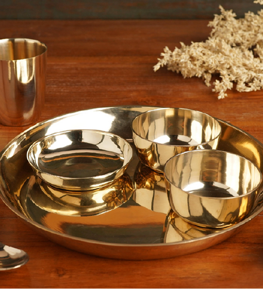 Glossy Baby Thali Set – Shining Elegance