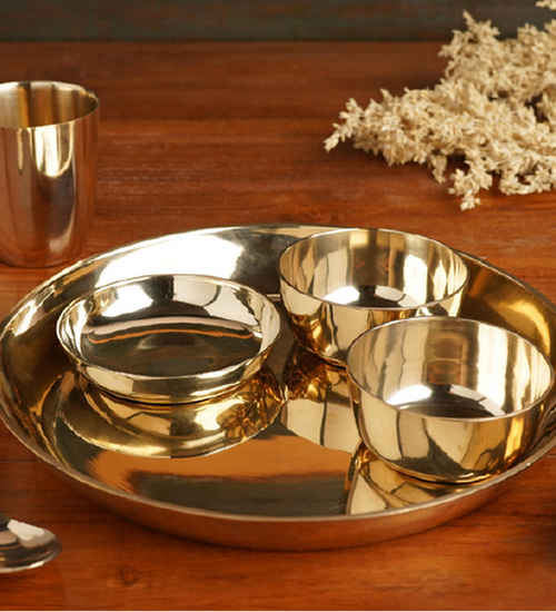 Glossy Baby Thali Set – Shining Elegance