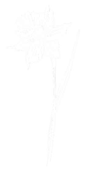 Right flower decoration