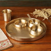 Matte Thali Set – Subtle Elegance