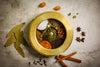Hammered Brass Masala Box